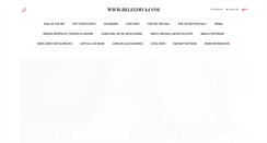 Desktop Screenshot of bellydiva.com